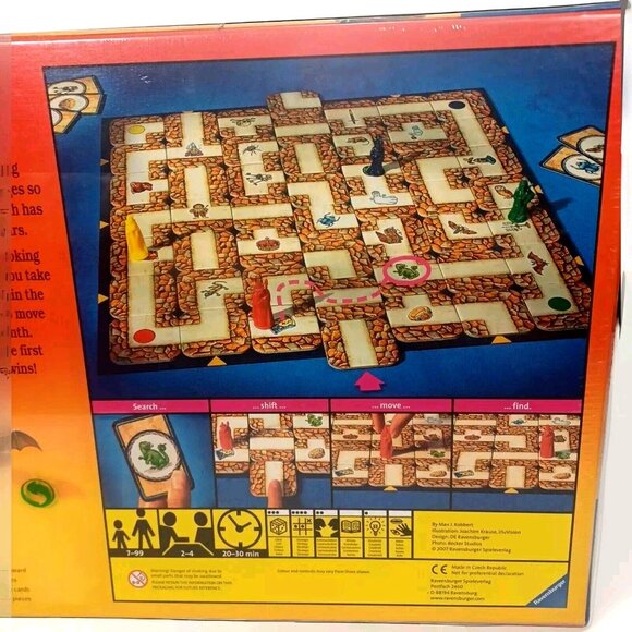 New Ravensburger Labyrinth Moving Maze  Board Game Sealed Max J. Kobbert… - Picture 7 of 8